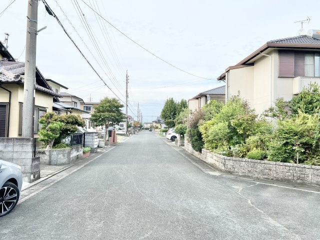 北を向いて撮影しました。