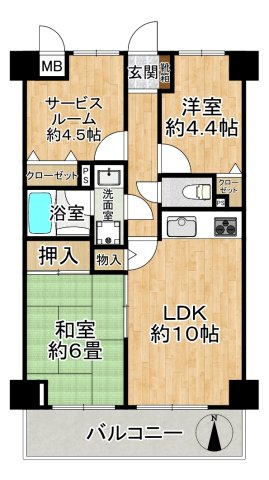 間取り：314002652363