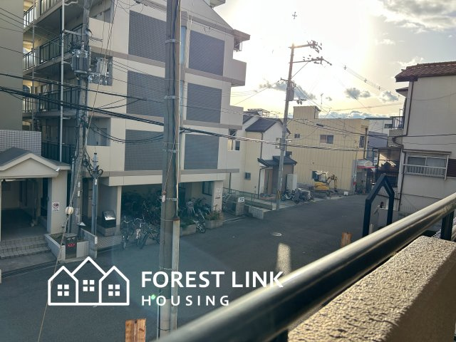 南向きで日当たり・風通し共に良好です。