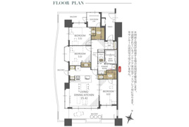 西東京市芝久保町の中古マンションの間取り