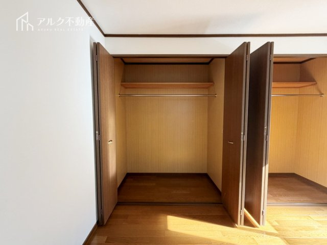 全居室クローゼット完備