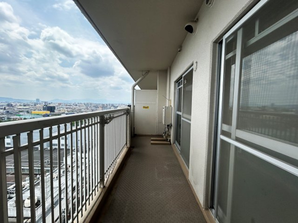 エルグリーンたつみのバルコニー