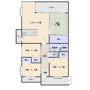 中古マンション　オーガストマンション大村にしほんまちの間取り
