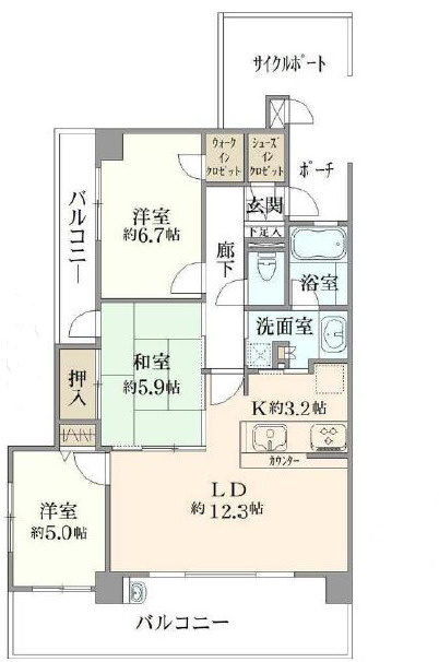 間取り：311002451677