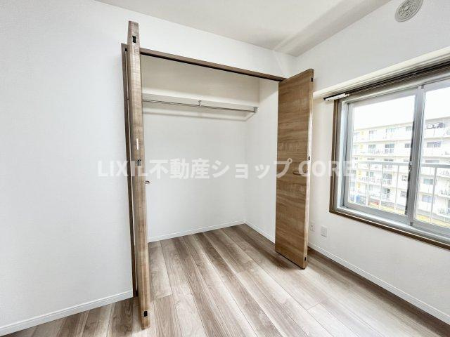 全居室にクローゼットを完備！居室空間をより広く隅々までお使いいただけますね。　