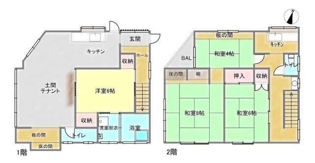 間取り：346000037453