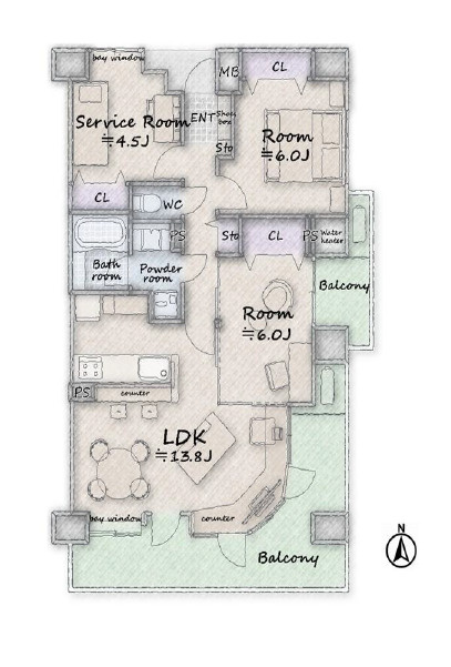 間取り：313004610791