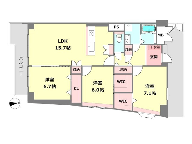 間取り：328000687930