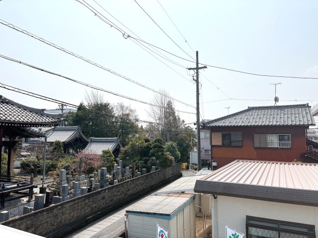 バルコニーからの眺望になります♪