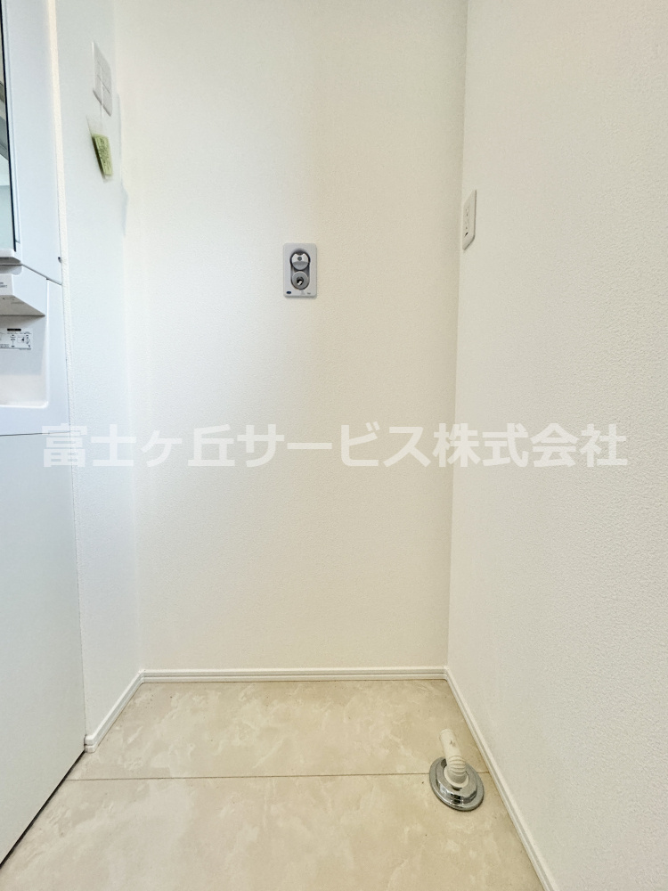 洗濯機置き場です