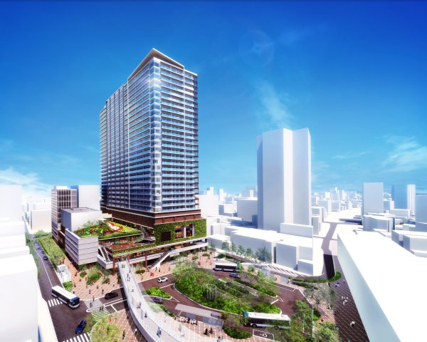 完成予想図（外観）