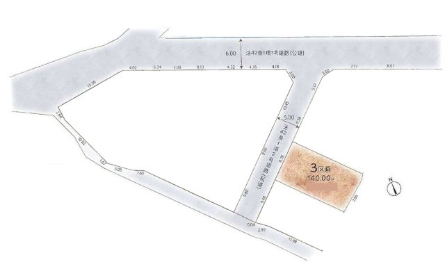 3号区　土地図