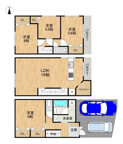 間取り：327002546564