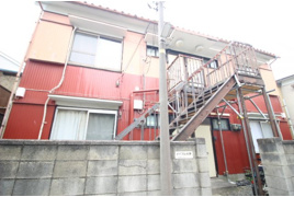 メイプル佐野アパートの外観