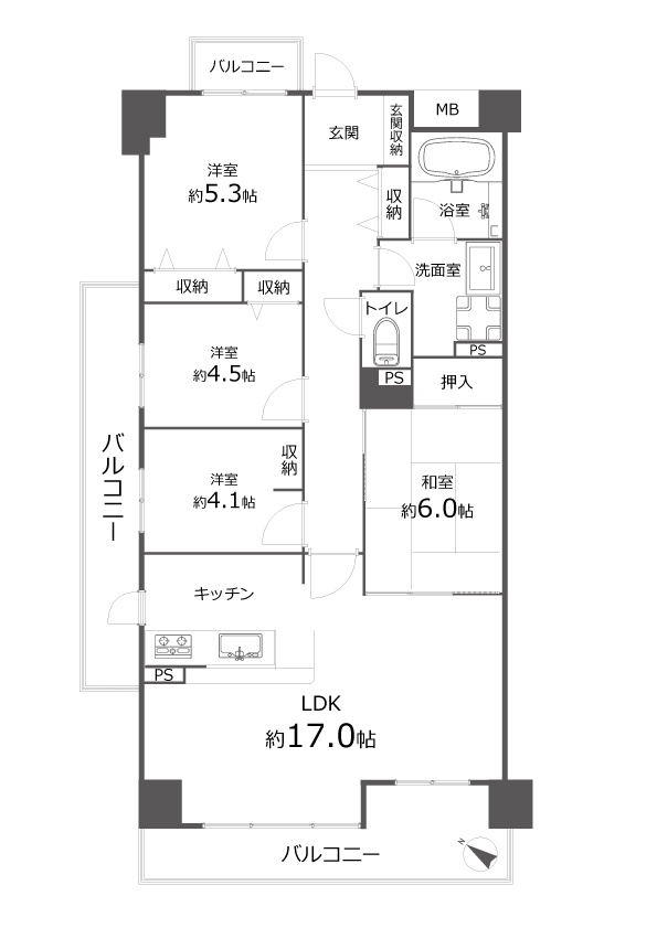 間取り：328000692096