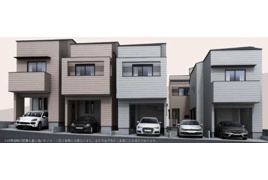 横浜市神奈川区松見町3丁目547全5棟新築戸建て 仲介手数料無料 (港北小学校・神奈川中学校)の外観