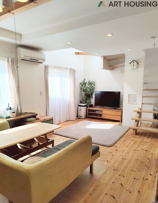 ご家族みんながゆったりくつろげる広々リビング