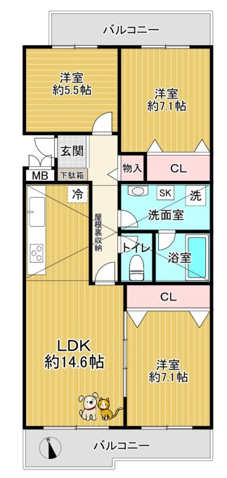 間取り：313004547308