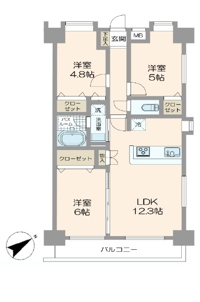 間取り：311002467953
