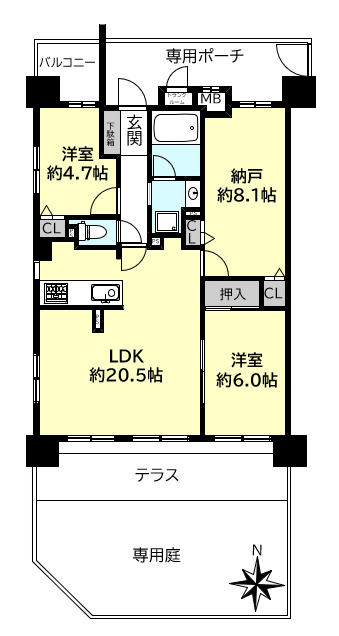 間取り：328000654309