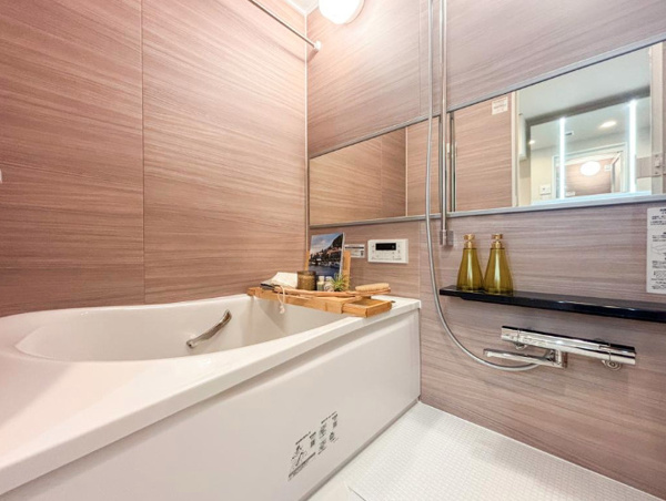 大島スカイハイツ 　7階　リ　ノベーションの浴室