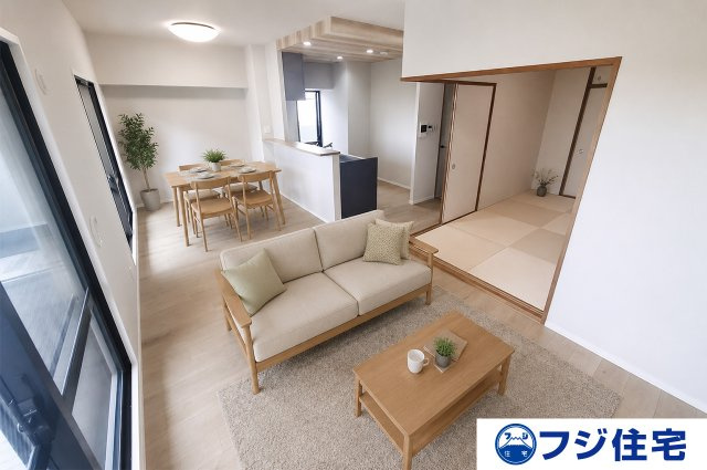 ※バーチャルステージング画像（AI合成）です。合成された家具等は販売価格に含まれません。