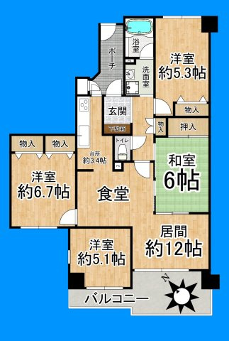 間取り：327002172788