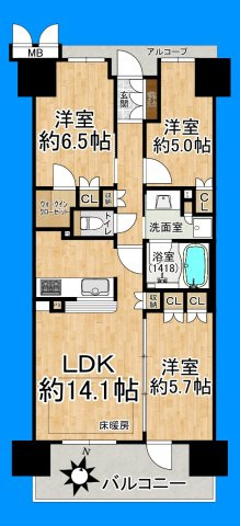 間取り：327002172778