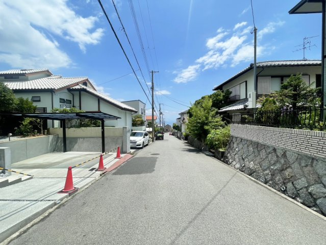 南西側前面道路幅員約5.5ｍです。（2025年7月現在）