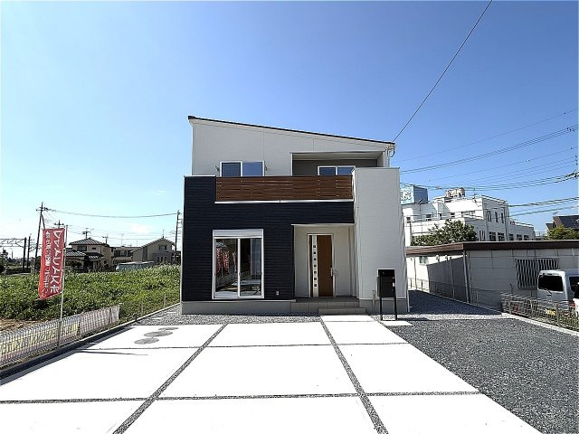 4/26撮影　建物完成しました（外構工事中）！いつでも現地見学可能です！