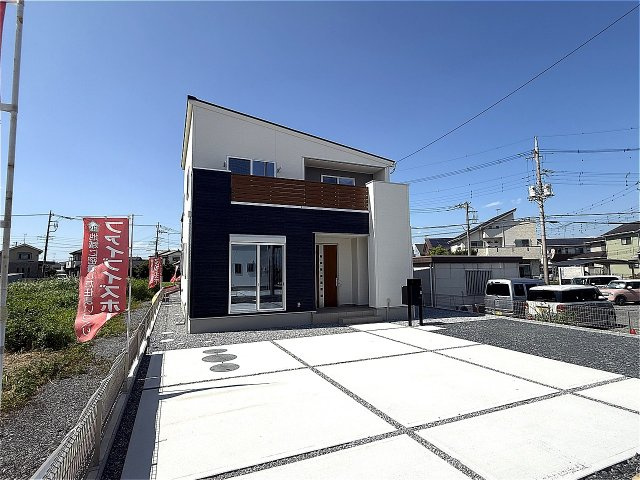 4/26撮影　建物完成しました（外構工事中）！いつでも現地見学可能です！