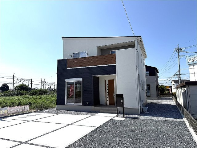 4/26撮影　建物完成しました（外構工事中）！いつでも現地見学可能です！