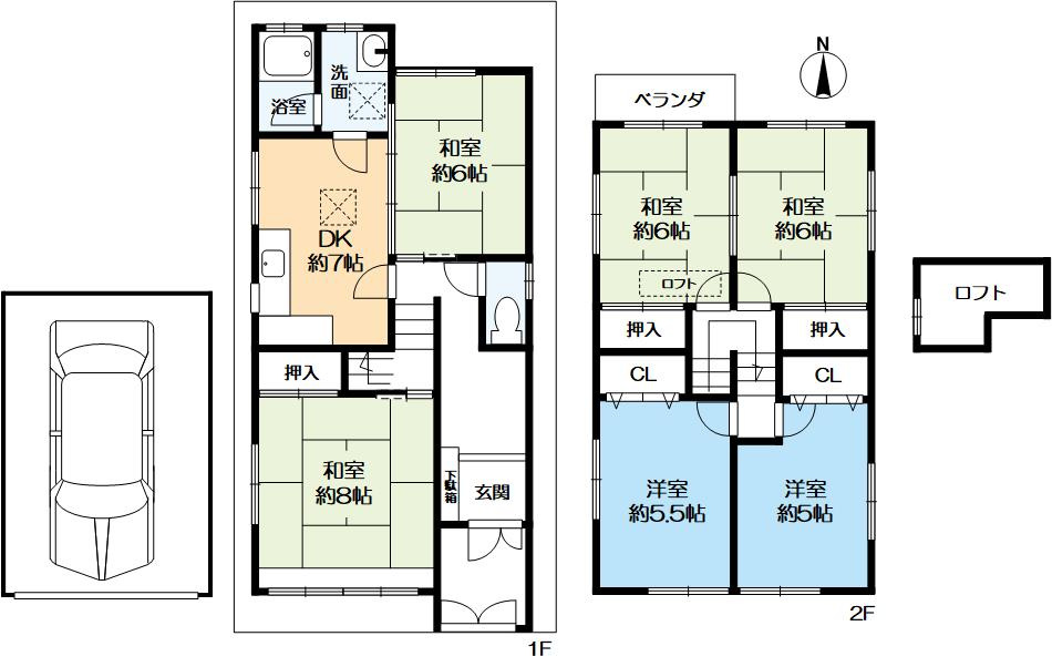 間取り：326000241973