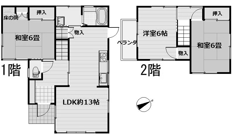 間取り：334000213309