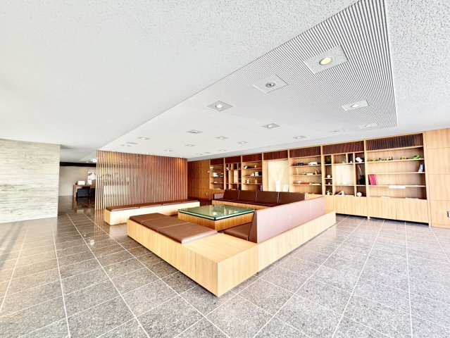 充実した共用施設を備えた大規模レジデンス。