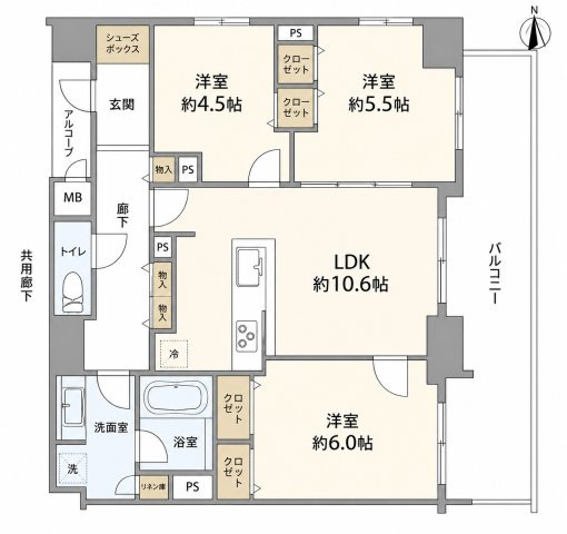 間取り：328000638896