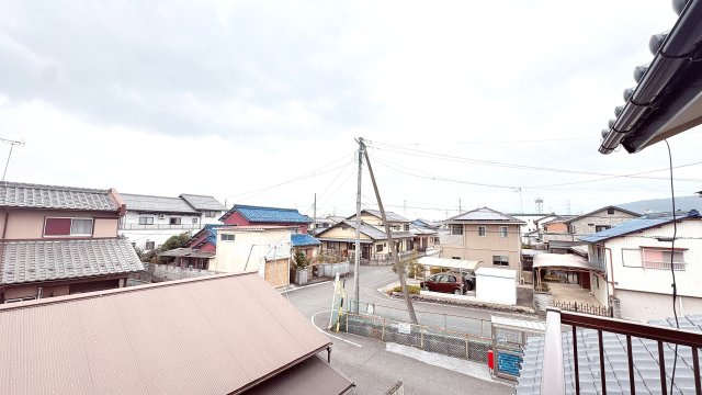バルコニーからの眺望になります♪