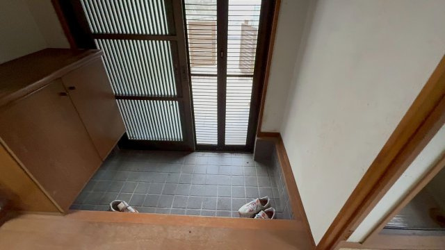 シンプルで使いやすい玄関です