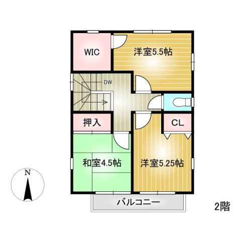 2F間取り