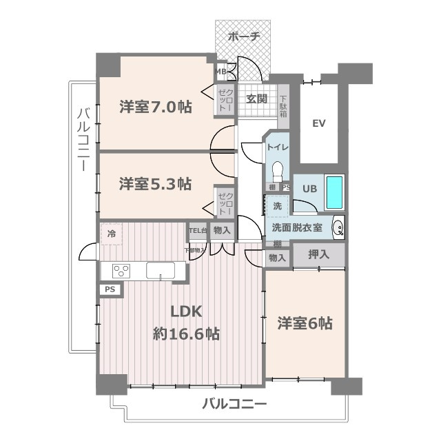 間取り：326000258954