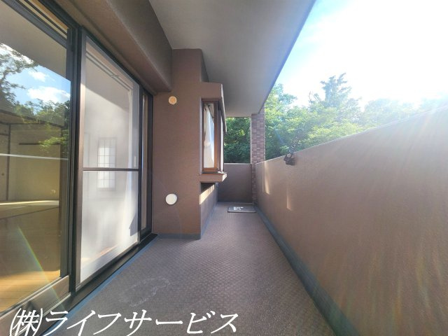 東南側バルコニー