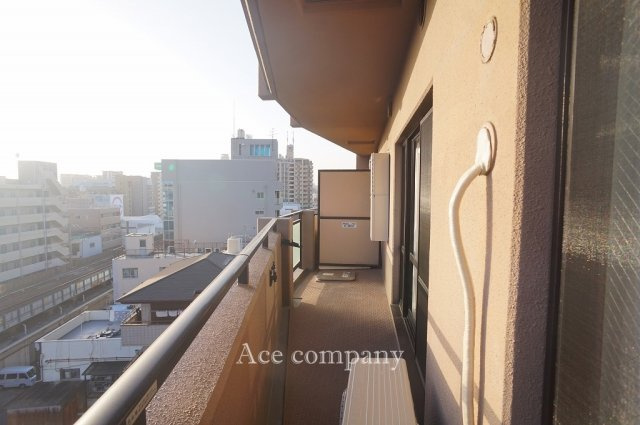 南西向きのバルコニーです☆