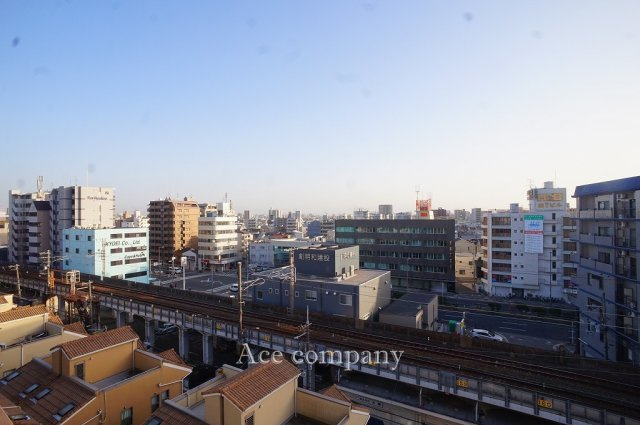 視界を遮る高い建物が無く、眺望良好です☆