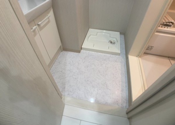 八王子ローヤルマンションの脱衣場