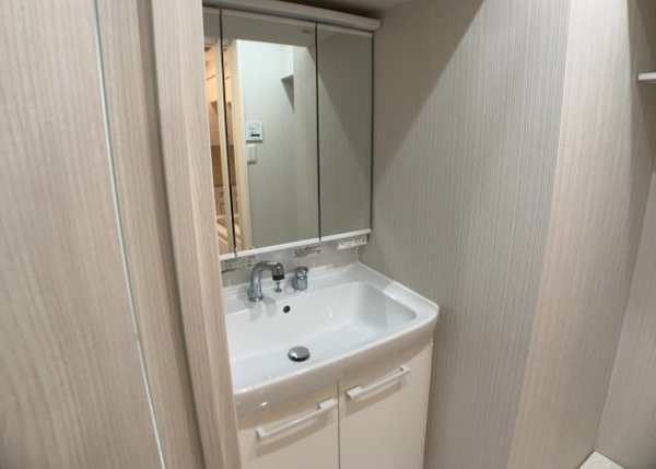 八王子ローヤルマンションの独立洗面台