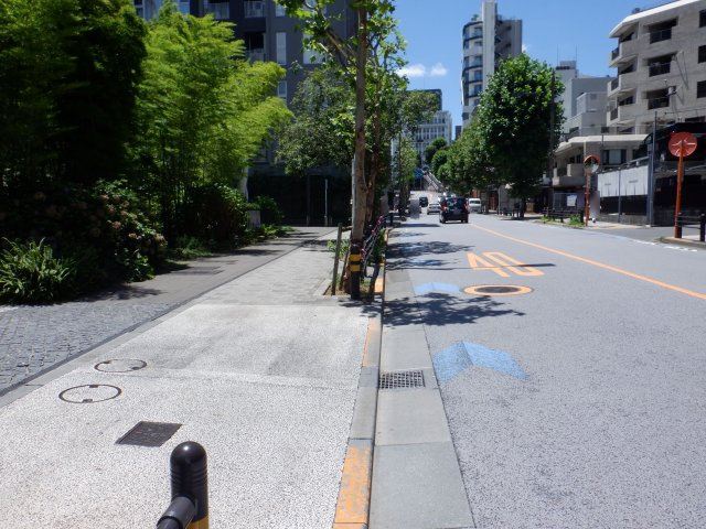 前面道路