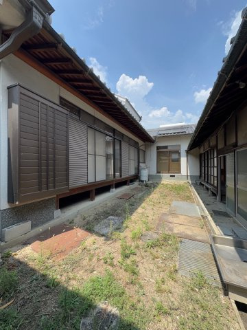 中庭♪　趣味のスペースやドッグランなど様々な形で大活躍!(^^)!