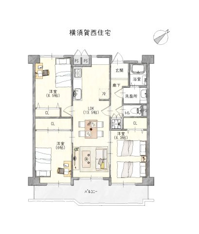 間取り：323000505905