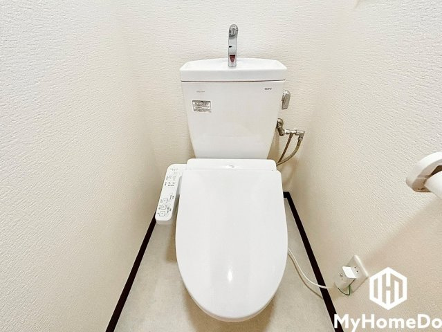 清潔感あふれるゆとりのあるトイレ空間で、毎日を快適に過ごせる住まい
