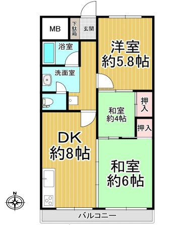 間取り：328000624794